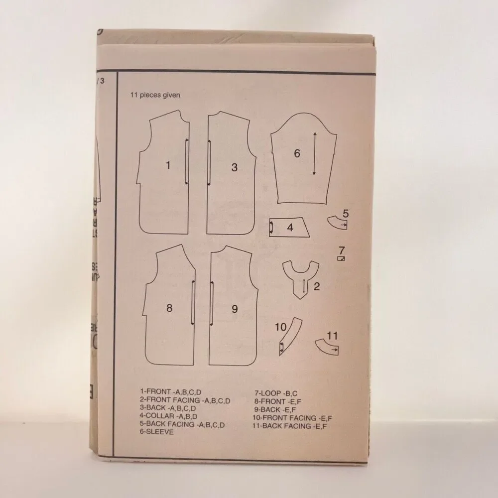 #7764 Simplicity Misses Tunic Pullover Shirt Sewing Pattern